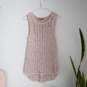 Knit Sleeveless Sweater Tank